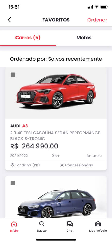 App Webmotors: compre, venda ou financie seu carro!