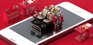 Revitalização de couro