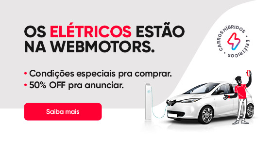 Os elétricos estão na Webmotors