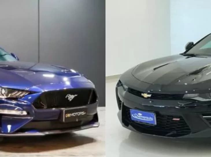 Camaro SS x Mustang GT: garanhões no ringue
