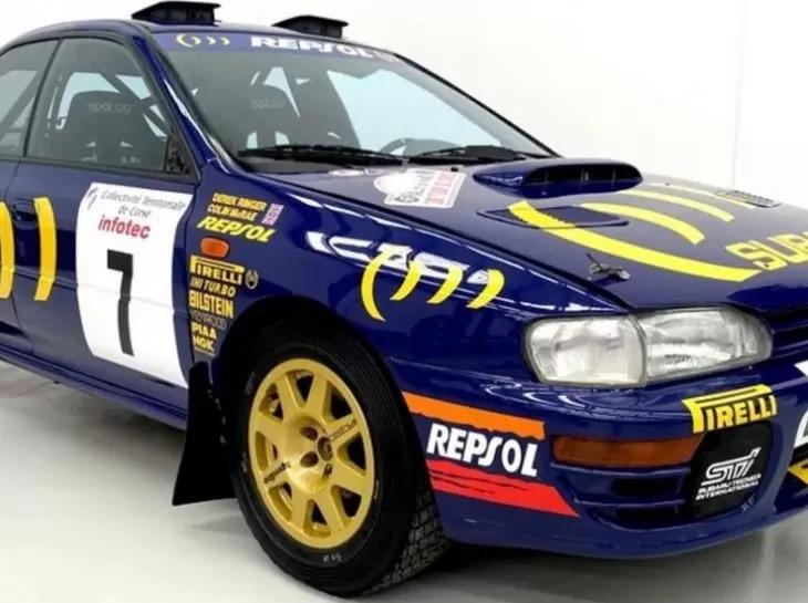 Subaru 1994 de McRae é vendido por R$ 2 milhões