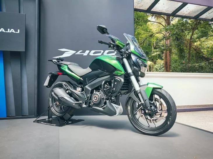 Bajaj Dominar 400 domina o segmento de motos naked