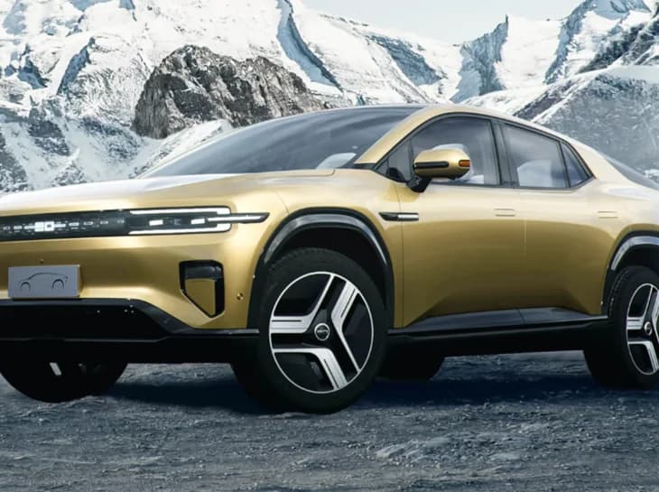 Changan mostra SUV elétrico que vira picape