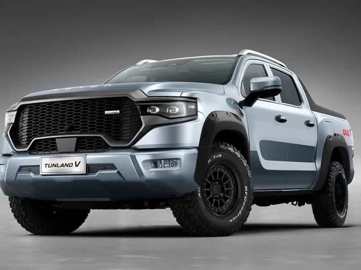 Vem aí mais uma picape híbrida, e não é a Shark