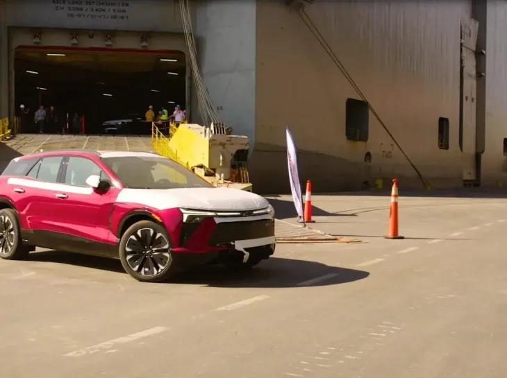 Chevrolet Blazer EV: primeiro lote chega ao Brasil