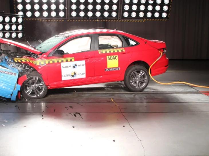 Jetta 2025 é cinco estrelas no quesito segurança