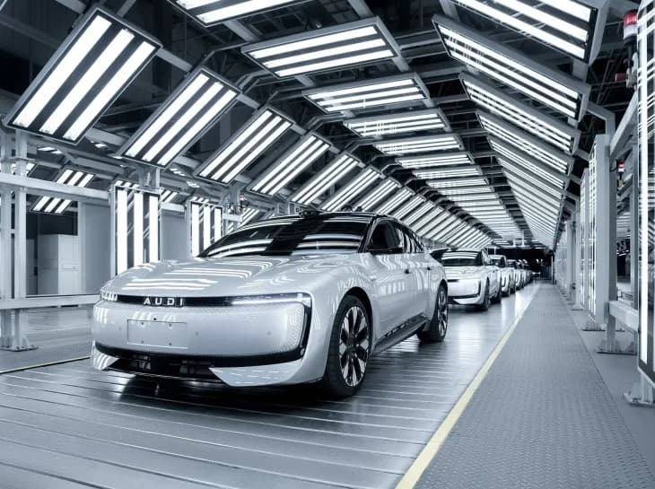 Audi 100% chinês, E5 entra em produção