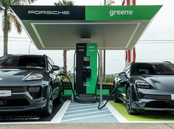Porsche terá maior rede de carregadores no Brasil