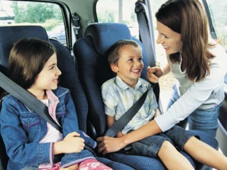 Segurança das crianças nos carros requer atenção