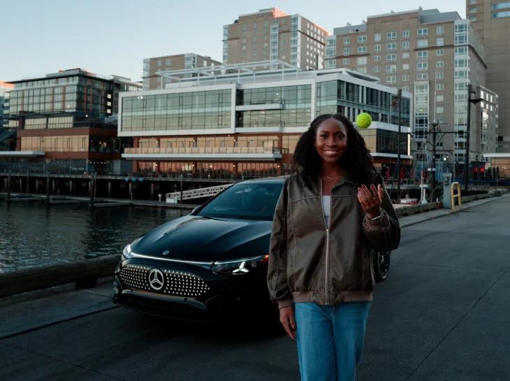 Mercedes anuncia Coco Gauff como nova embaixadora