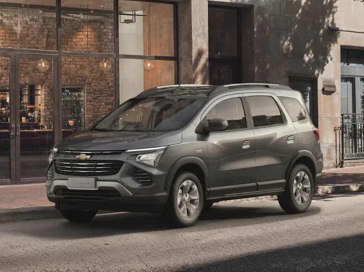 Chevrolet Spin 2027 tem nova versão de 5 lugares