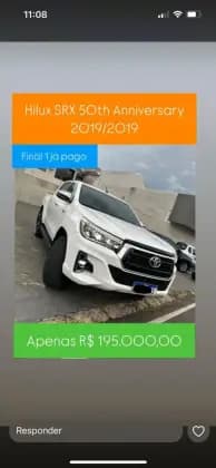 Carro 2.8 SRX 4X4 CD 16V DIESEL 4P AUTOMÁTICO