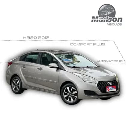 Carro 1.6 COMFORT PLUS 16V FLEX 4P AUTOMÁTICO