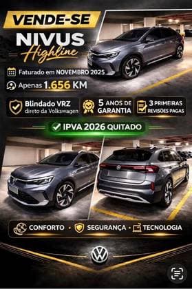 Carro 1.0 200 TSI TOTAL FLEX HIGHLINE AUTOMÁTICO