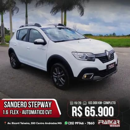 Carro 1.6 16V SCE FLEX INTENSE X-TRONIC