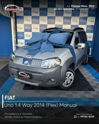 Carro 1.4 EVO WAY 8V FLEX 4P MANUAL