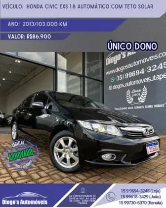 Carro 1.8 EXS 16V FLEX 4P AUTOMÁTICO