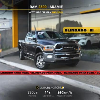 Carro 6.7 LARAMIE 4X4 CD I6 TURBO DIESEL 4P AUTOMÁTICO
