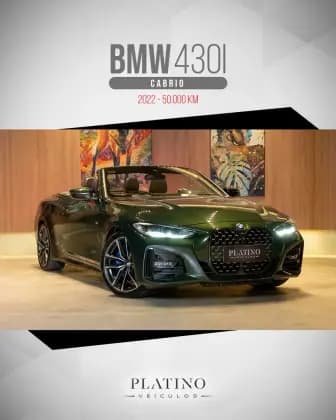 Carro 2.0 16V GASOLINA CABRIO M SPORT STEPTRONIC