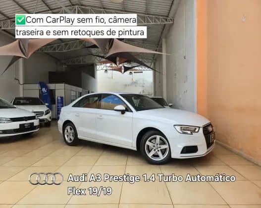 Carro 1.4 TFSI FLEX SEDAN PRESTIGE TIPTRONIC