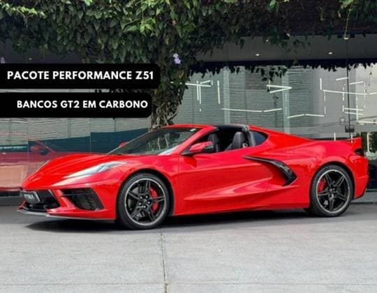 Carro 6.2 V8 LT3 GASOLINA STINGRAY CONVERSIVEL AUTOMÁTICO