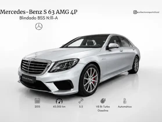 Carro 5.5 L V8 BI-TURBO GASOLINA 4P AUTOMÁTICO
