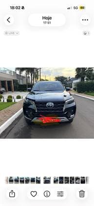 Carro 2.8 D-4D TURBO DIESEL SRX 7L 4X4 AUTOMÁTICO