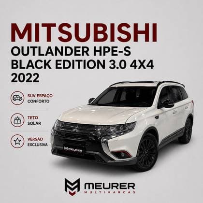 Carro 3.0 MIVEC V6 GASOLINA HPE-S BLACK EDITION AWD AUTOMÁTICO