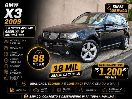 Carro 3.0 SPORT 4X4 24V GASOLINA 4P AUTOMÁTICO