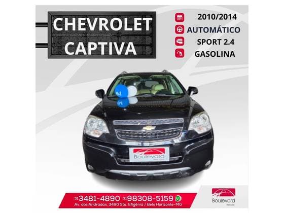Carro 2.4 SFI ECOTEC FWD 16V GASOLINA 4P AUTOMÁTICO