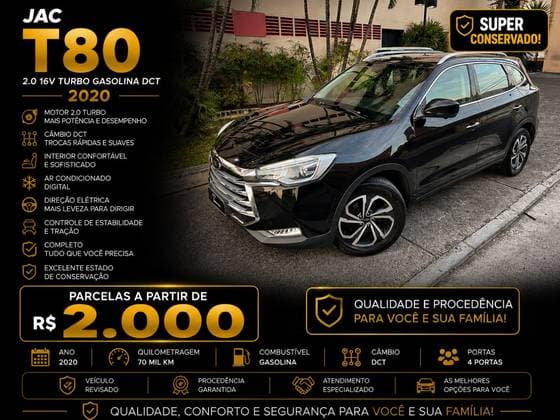 Carro 2.0 16V TURBO GASOLINA DCT