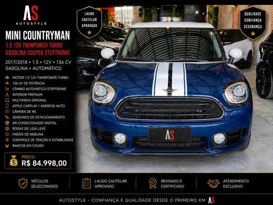 Carro 1.5 12V TWINPOWER TURBO GASOLINA COOPER STEPTRONIC