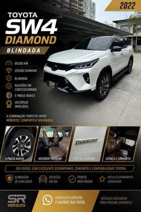 Carro 2.8 D-4D TURBO DIESEL DIAMOND 7L 4X4 AUTOMÁTICO