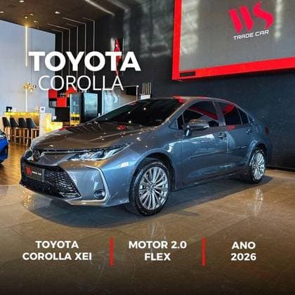 Carro 2.0 VVT-IE FLEX XEI DIRECT SHIFT