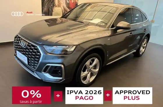 Carro 2.0 45 TFSI GASOLINA SPORTBACK S LINE QUATTRO S TRONIC