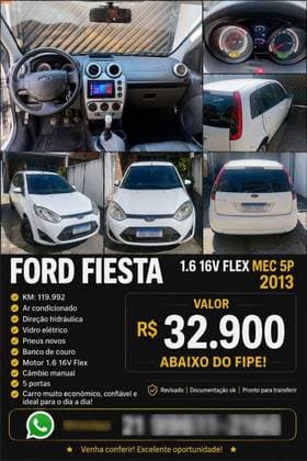Carro 1.6 ROCAM 8V FLEX 4P MANUAL