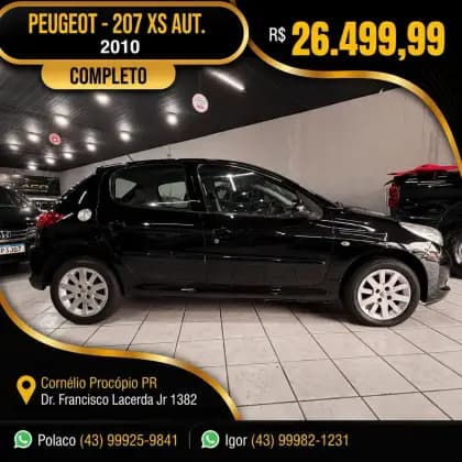 Carro 1.6 XS 16V FLEX 4P AUTOMÁTICO