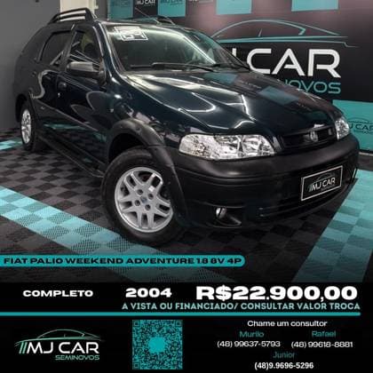 Carro 1.8 MPI ADVENTURE WEEKEND 8V GASOLINA 4P MANUAL