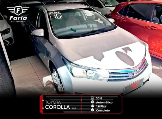 Carro 1.8 GLI 16V FLEX 4P AUTOMÁTICO