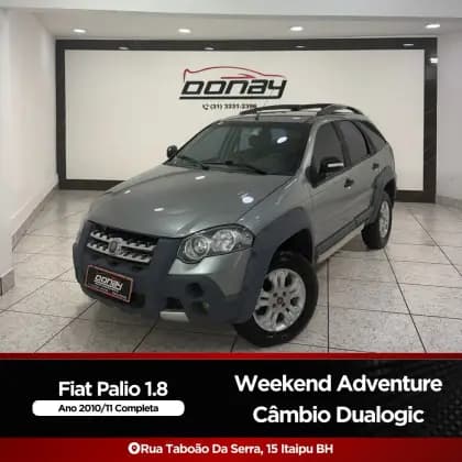 Carro 1.8 MPI ADVENTURE WEEKEND 16V FLEX 4P AUTOMATIZADO