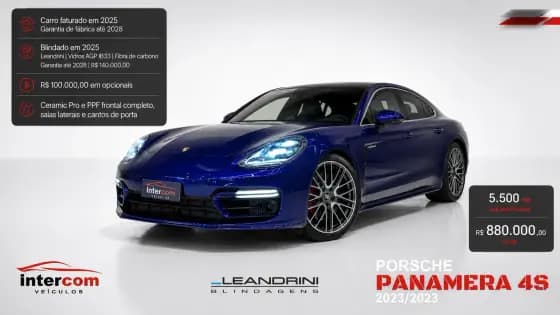 Carro 2.9 V6 E-HYBRID 4S PDK