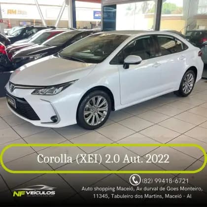 Carro 2.0 VVT-IE FLEX XEI DIRECT SHIFT