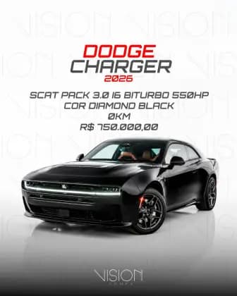 Carro 6.4 V8 SRT HEMI GASOLINA SCAT PACK AUTOMÁTICO