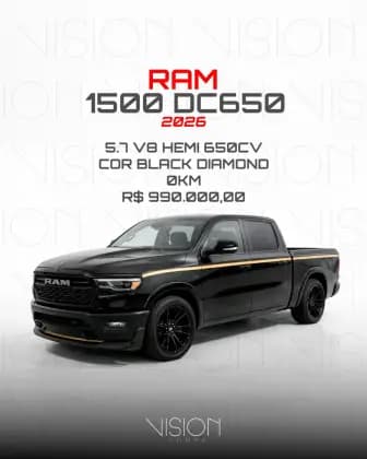 Carro 3.0 HURRICANE 6 BITURBO GASOLINA RHO CD 4X4 AUTOMÁTICO