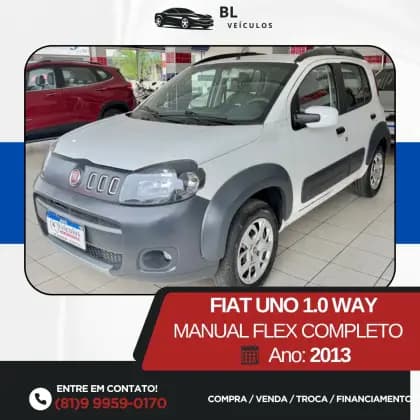 Carro 1.0 EVO WAY 8V FLEX 4P MANUAL