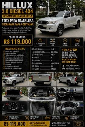Carro 3.0 SR 4X4 CD 16V TURBO INTERCOOLER DIESEL 4P MANUAL