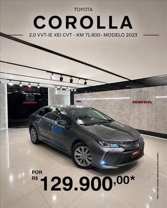 Carro 2.0 VVT-IE FLEX XEI DIRECT SHIFT