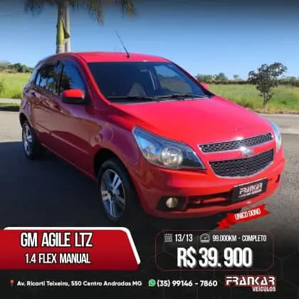 Carro 1.4 MPFI LTZ 8V FLEX 4P MANUAL