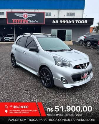 Carro 1.6 RIO 2016 16V FLEX 4P MANUAL