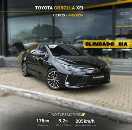 Carro 2.0 VVT-IE FLEX XEI DIRECT SHIFT